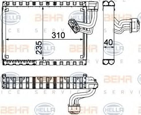 BEHR HELLA SERVICE 8FV 351 330-671