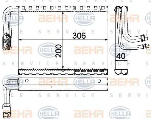 BEHR HELLA SERVICE 8FV 351 330-701