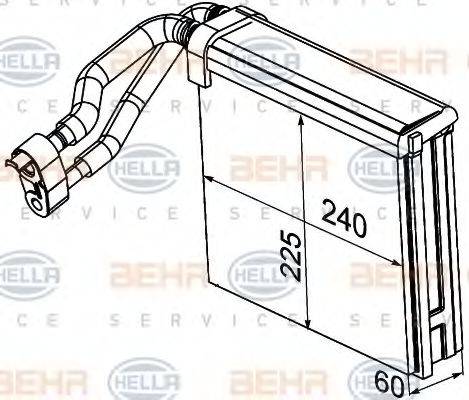 BEHR HELLA SERVICE 8FV 351 330-721