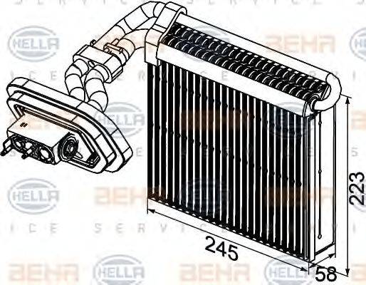 BEHR HELLA SERVICE 8FV 351 331-021