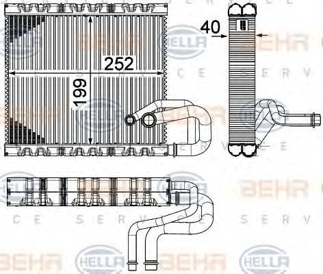 BEHR HELLA SERVICE 8FV 351 331-131