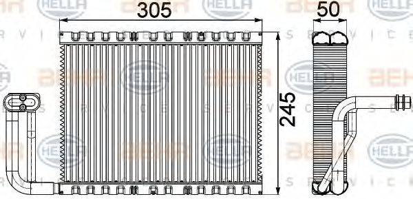 BEHR HELLA SERVICE 8FV 351 331-141