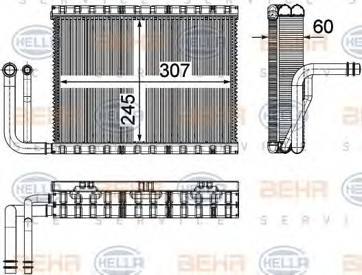 BEHR HELLA SERVICE 8FV 351 331-151