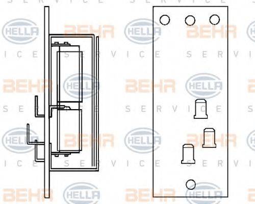 BEHR HELLA SERVICE 9ML 351 332-151