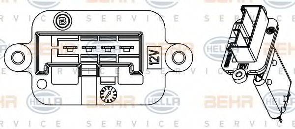 BEHR HELLA SERVICE 9ML 351 332-221
