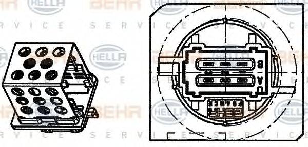 BEHR HELLA SERVICE 9ML 351 332-261