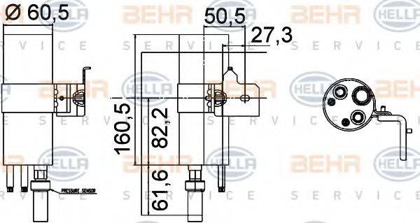 BEHR HELLA SERVICE 8FT 351 335-251