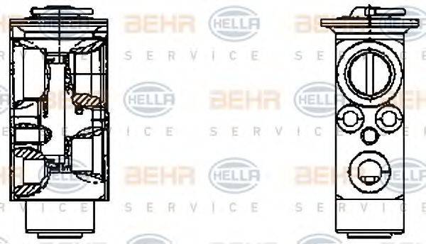 BEHR HELLA SERVICE 8UW 351 336-151
