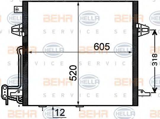 BEHR HELLA SERVICE 8FC 351 343-084
