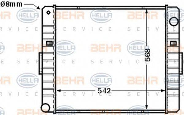 BEHR HELLA SERVICE 8MK 376 704-611