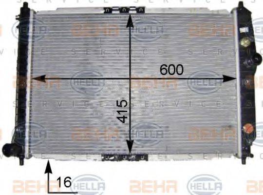 BEHR HELLA SERVICE 8MK 376 704-831