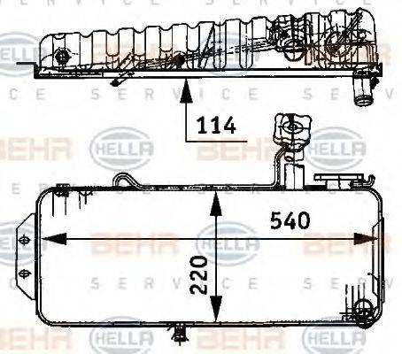 BEHR HELLA SERVICE 8MA 376 705-141
