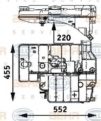 BEHR HELLA SERVICE 8MA 376 705-191
