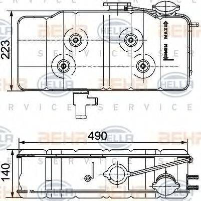 BEHR HELLA SERVICE 8MA 376 705-211