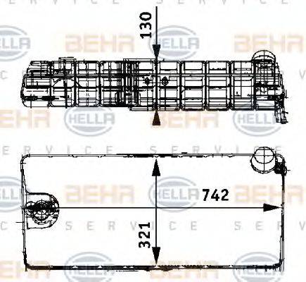 BEHR HELLA SERVICE 8MA 376 705-231