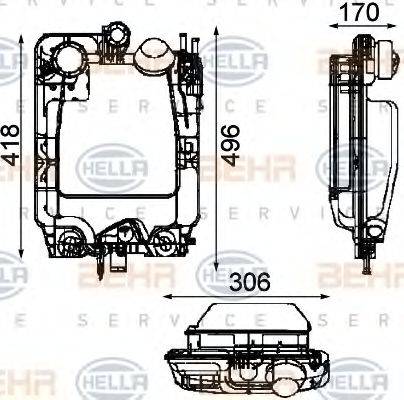 BEHR HELLA SERVICE 8MA 376 705-291