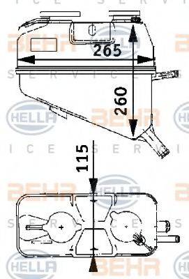 BEHR HELLA SERVICE 8MA 376 705-321