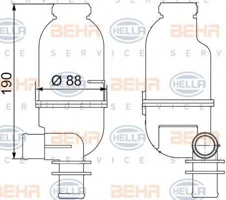 BEHR HELLA SERVICE 8MA 376 705-421