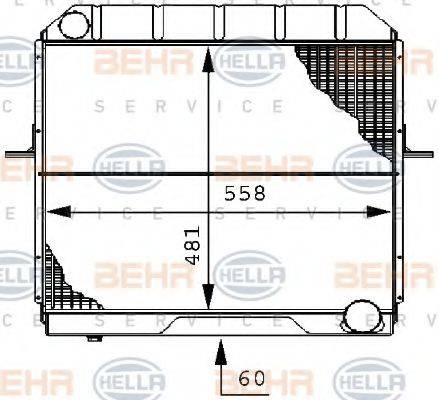 BEHR HELLA SERVICE 8MK 376 706-341