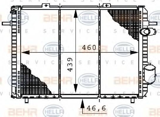 BEHR HELLA SERVICE 8MK 376 706-401