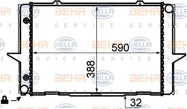 BEHR HELLA SERVICE 8MK 376 706-741