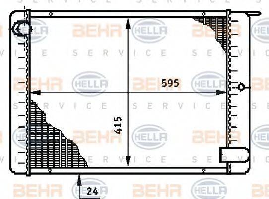 BEHR HELLA SERVICE 8MK 376 708-791