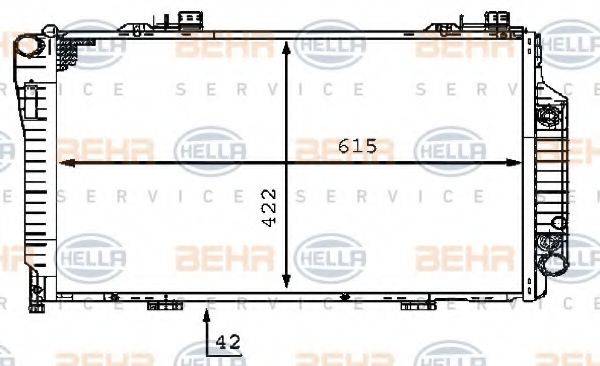 BEHR HELLA SERVICE 8MK 376 710-361