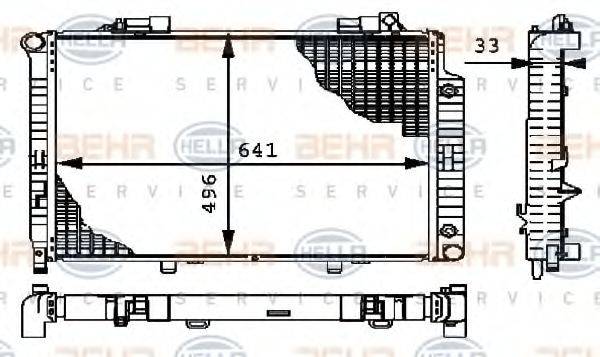 BEHR HELLA SERVICE 8MK 376 712-761
