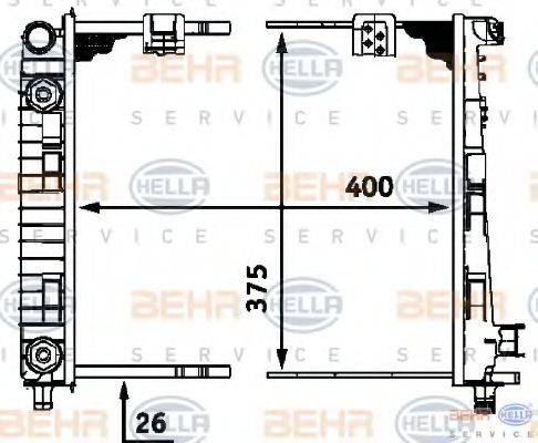BEHR HELLA SERVICE 8MK 376 713-064