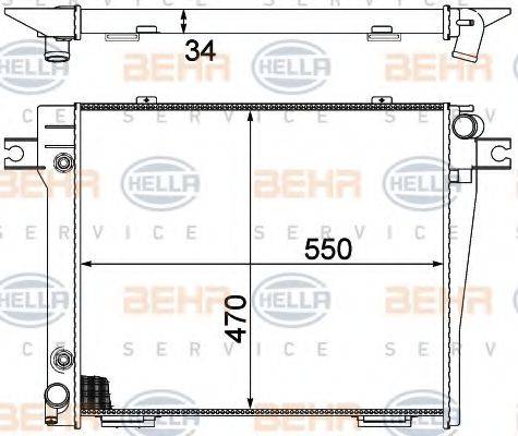 BEHR HELLA SERVICE 8MK 376 713-191
