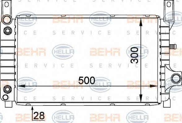 BEHR HELLA SERVICE 8MK 376 716-031