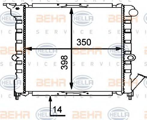 BEHR HELLA SERVICE 8MK 376 716-061