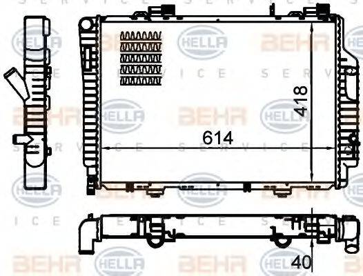 BEHR HELLA SERVICE 8MK 376 717-264