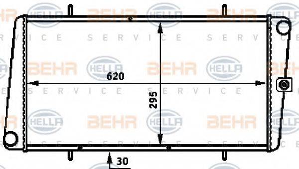 BEHR HELLA SERVICE 8MK 376 721-011