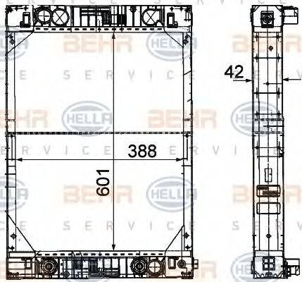 BEHR HELLA SERVICE 8MK 376 721-311