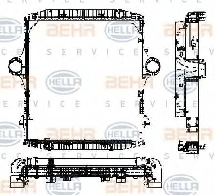 BEHR HELLA SERVICE 8MK 376 721-561