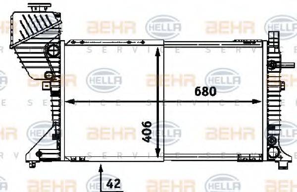 BEHR HELLA SERVICE 8MK 376 721-631