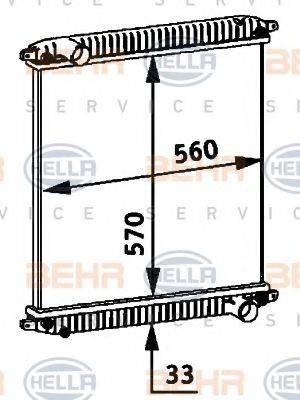 BEHR HELLA SERVICE 8MK 376 721-721