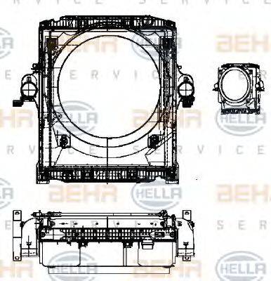 BEHR HELLA SERVICE 8MK 376 722-191