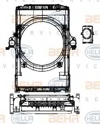 BEHR HELLA SERVICE 8MK 376 722-211