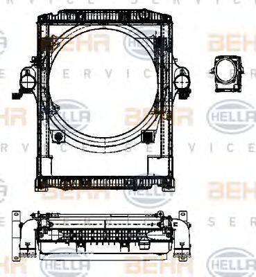 BEHR HELLA SERVICE 8MK 376 722-221