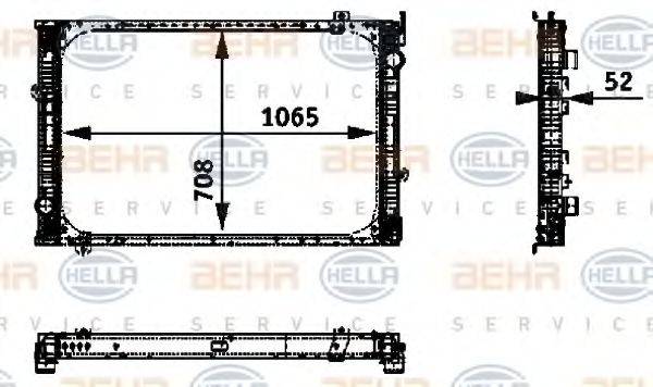 BEHR HELLA SERVICE 8MK 376 722-351