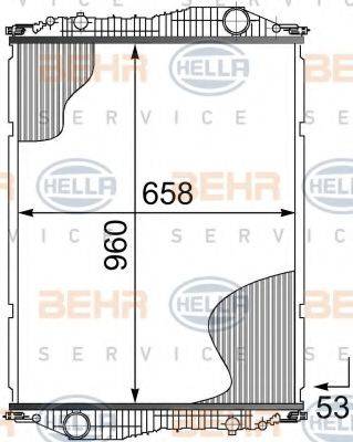 BEHR HELLA SERVICE 8MK 376 724-731