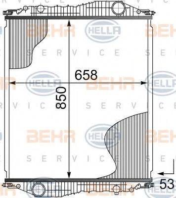 BEHR HELLA SERVICE 8MK 376 726-491