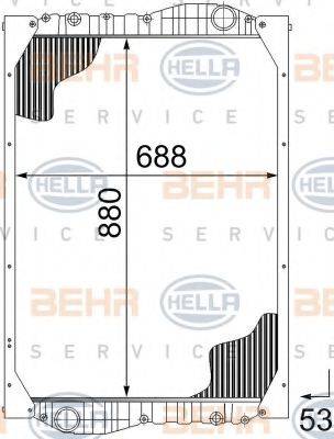 BEHR HELLA SERVICE 8MK 376 726-571
