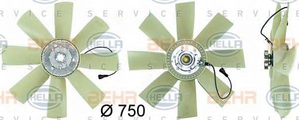 BEHR HELLA SERVICE 8MV 376 731-481