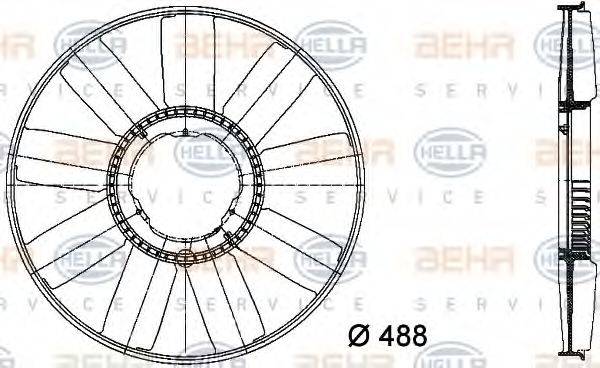 BEHR HELLA SERVICE 8MV 376 733-211
