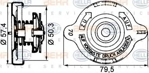 BEHR HELLA SERVICE 8MY 376 742-211
