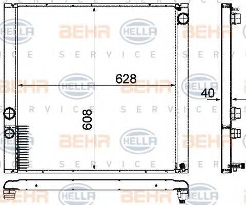 BEHR HELLA SERVICE 8MK 376 745-721