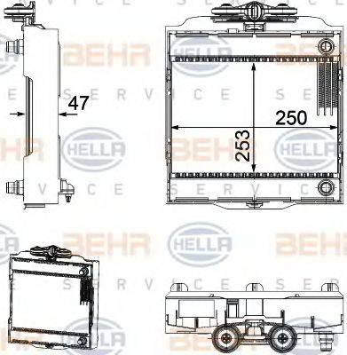 BEHR HELLA SERVICE 8MK 376 746-521